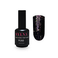 Топ с шиммером без ЛС SYLNA non wipe top coat Yuki 5.5 мл