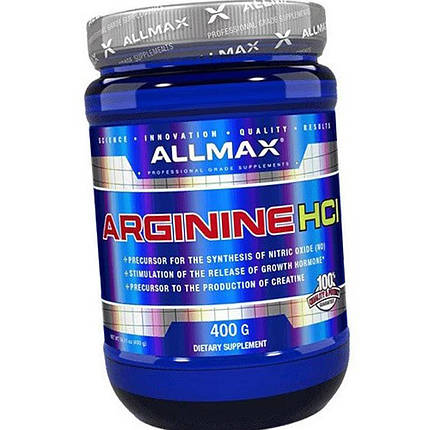 Аргінін All Nutrition Max Arginine HCL 400 г Топ продаж, фото 4