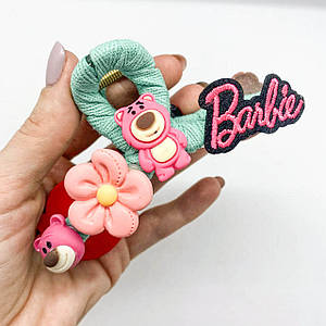 Шпилька для волосся Ведмедика Barbie Двостороння