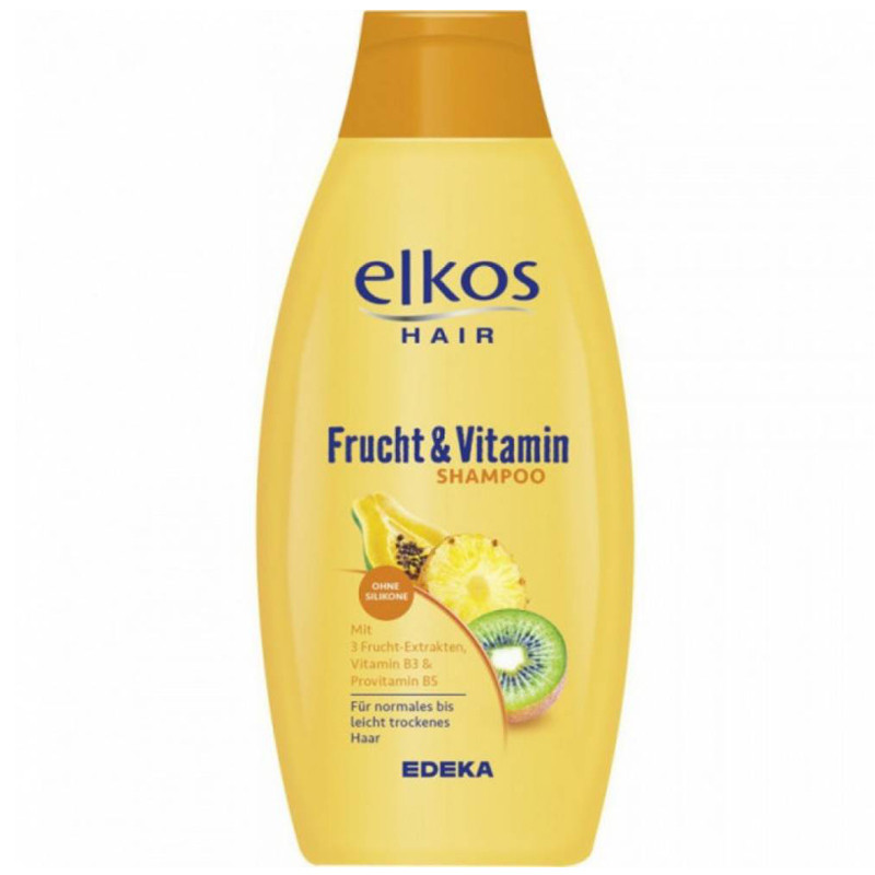 Шампунь Elkos Frucht&Vitamin Фрукти та Вітаміни 500 мл