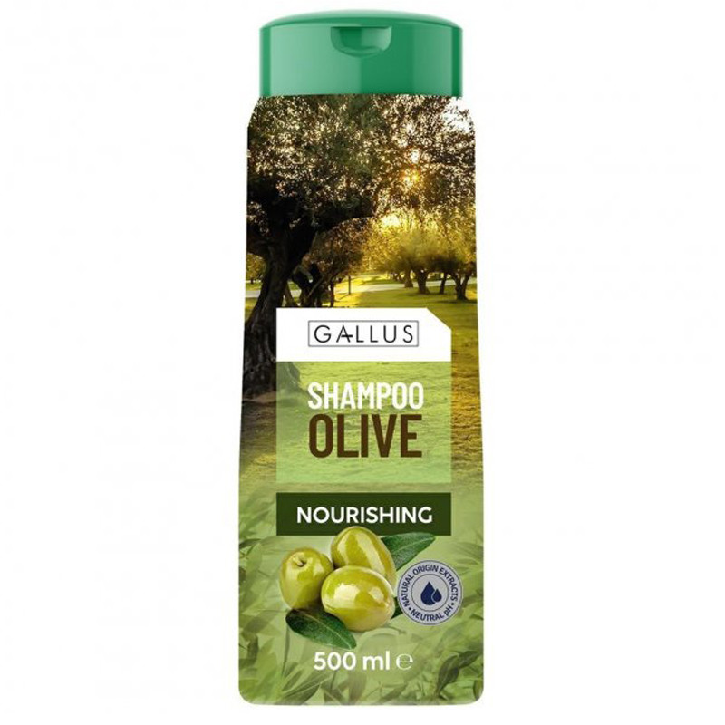 Шампунь Gallus Olive відновлюючий 500 мл