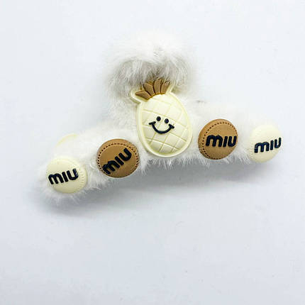 Шпилька для волосся Ананас з Хутром, фото 1