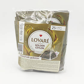 Чай Lovare " Golden Ceylone" Піраміда  25*2g