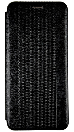 Шкіряний чохол книжка New Book на ZTE Blade A51 (на зті блейд а51) чорний, фото 1