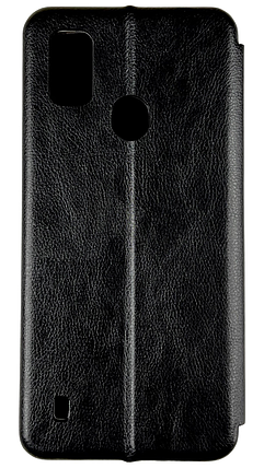 Шкіряний чохол книжка New Book на ZTE Blade A51 (на зті блейд а51) чорний, фото 3