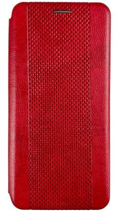Шкіряний чохол книжка New Book ZTE Blade A51 (на зті блейд а51) червоний, фото 1
