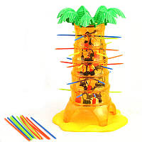 Настільна гра Dream Makers Акробати з джунглів. Гра Веселі Повзуть Мавпочки для дітей. Для компанії