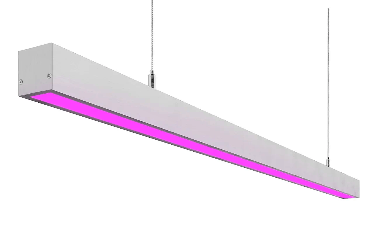 Лінійний алюмінієвий фіто LED світильник 70W 1420 мм