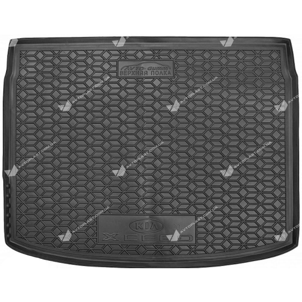 Килимок в багажник Kia XCeed (2020-) (верхня полиця) (Avto-Gumm)