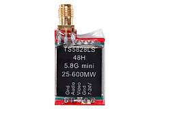 FPV передавач ReadyToSky 5.8GHz 25-600mW 48 каналів міні бездротовий відеопередавач сигналу для ркі amc