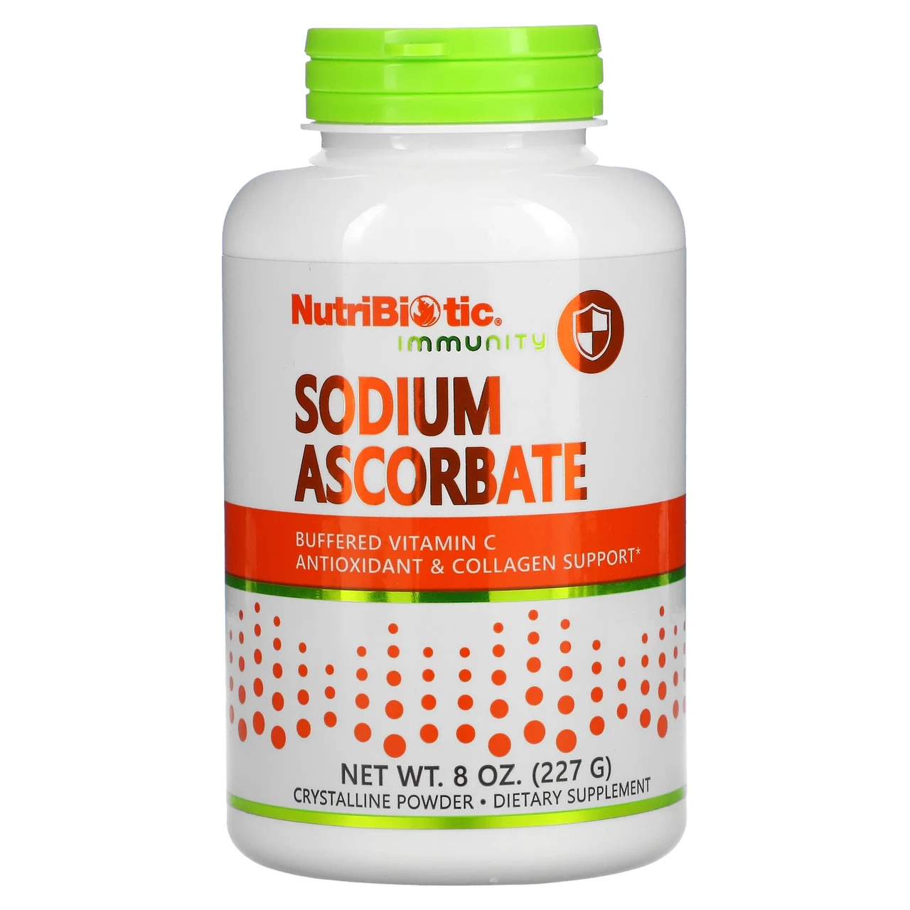 NutriBiotic, Immunity, аскорбат натрію, кристалічний порошок, 227 г (8 унцій)
