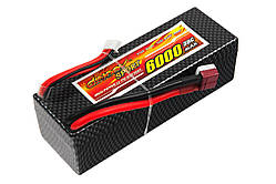 Акумулятор для радіокерованої машинки Dinogy Li-Pol 6000 мАг 14.8 В Hardcase 41x40x138 мм T-Plug 30C amc
