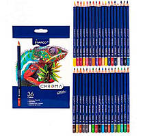 Олівці кольорові Marco Chroma 36 кольорів