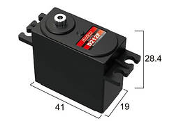 Сервопривод стандарт 46 г BATAN D212F 10.0 кг/0.06 сек метал цифровий amc