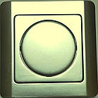 ВСРн10-1-0-ГФ Світлорегулятор нажимной (сірий металік)