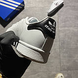 Жіночі кросівки Adidas Stan Smith x Disney White Black, білі шкіряні кросівки адідас стен сміт дісней, фото 8
