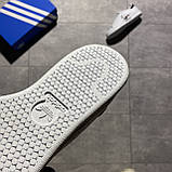 Жіночі кросівки Adidas Stan Smith x Disney White Black, білі шкіряні кросівки адідас стен сміт дісней, фото 9