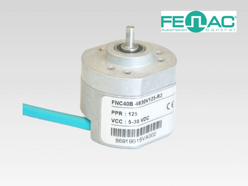 Енкодер кругових переміщень FNC 40B 5630V0100-R2 (100 імп/про, вал 5 мм, 5-30В, HTL)