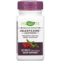 Боярышник Nature's Way "HeartCare Hawthorn" для здоровья сердца, 160 мг (120 таблеток)