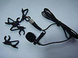 Прищіпка, кліпса, крокодил, затиск для петлички передавача Sennheiser sk100 (ew100g2) MZQ 2-ew MXL FR-355K, фото 4
