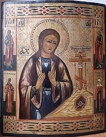 Ікона Охтирської Богородиці 19 століття
