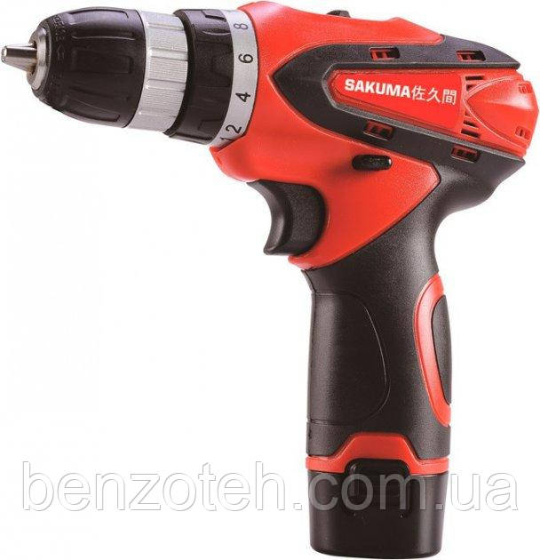 Шуруповерт акумуляторний Sakuma SD1203+