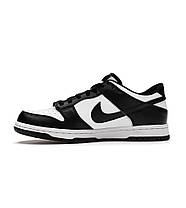 Кросівки Nike Dunk Low Retro White Black, фото 2