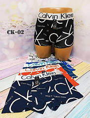 Труси боксери чоловічі Calvin Klein різні кольори бавовна