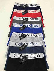 Труси боксери чоловічі Calvin Klein різні кольори бавовна
