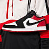 Кросівки Nike Air Jordan 1 Low Black Toe, фото 6