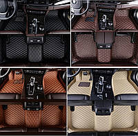 Коврики на Volkswagen Passat B8 Кожаные 3D (2014+) Тюнинг Пассат Б8 лучше чем резиновые