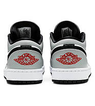 Кросівки Nike Air Jordan 1 Low Light Smoke Grey, фото 5