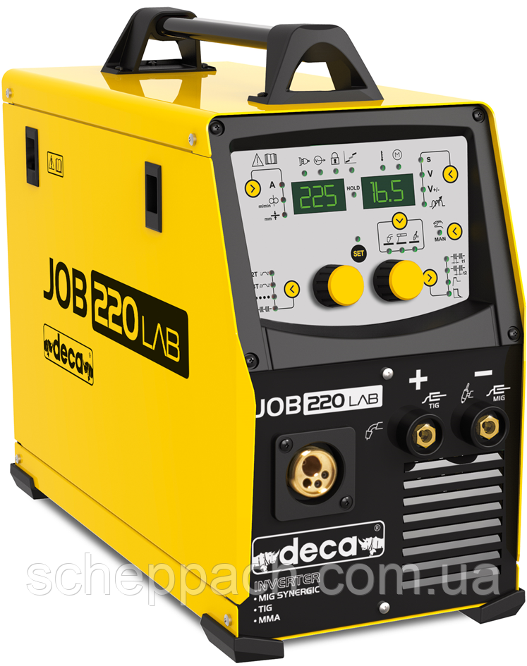 Зварювальний інверторний напівавтомат Deca JOB 220 LAB, фото 1
