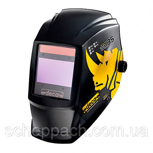 Зварювальна маска з регулюванням Deca WM 35 TC LCD, фото 1