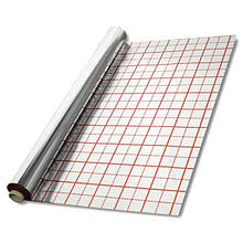 Фольга для теплої підлоги з розміткою рулон 50 кв/м (50микрон )