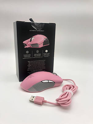 Миша USB RAZER LANCEHEAD QUARTZ (pink) 16000dpi, фото 1