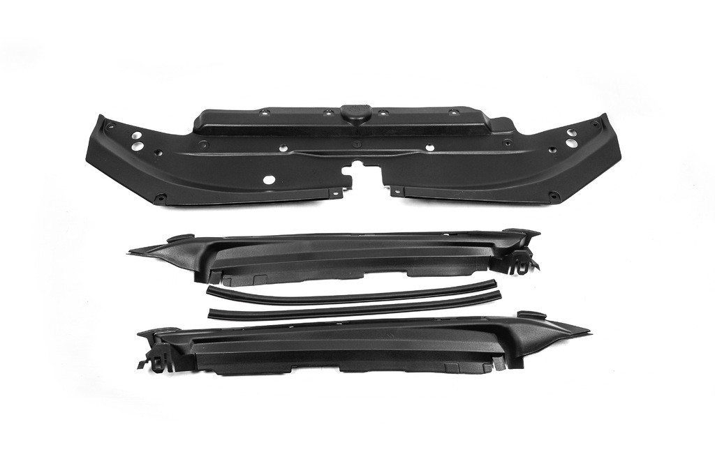 Пластики під капот (к-т, 2017-2025) для Toyota Land Cruiser Prado 150 рр, фото 1