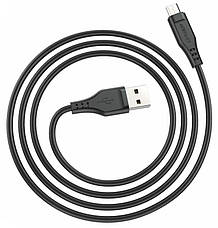 Кабель для зарядки телефона/ смартфона ACEFAST C3-09 USB - Micro USB 2.4 A 1.2 м Чорний, фото 3