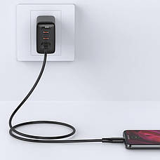 Кабель для зарядки телефона/ смартфона ACEFAST C3-09 USB - Micro USB 2.4 A 1.2 м Чорний, фото 4