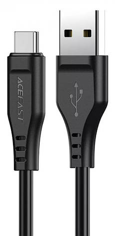 Кабель для зарядки телефона/ смартфона ACEFAST C3-04 USB - Type-C 3 A 1.2 м Чорний, фото 1