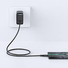 Кабель для зарядки телефона/ смартфона ACEFAST C3-04 USB - Type-C 3 A 1.2 м Чорний, фото 4