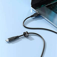 Кабель для зарядки телефона/ смартфона ACEFAST C3-04 USB - Type-C 3 A 1.2 м Чорний, фото 5