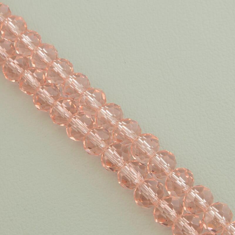 Нитка Чеський кришталь 42 сантиметрів 7,5 мм (Без замка), фото 1