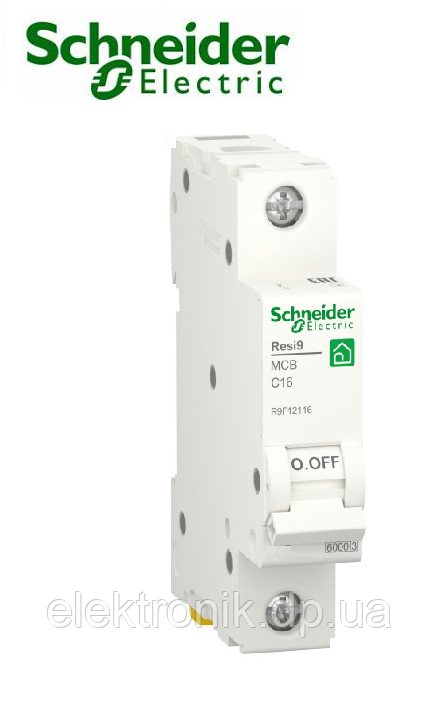 Автоматичний вимикач 1P 20А C Schneider-Electric RESI9 6 кА R9F12120