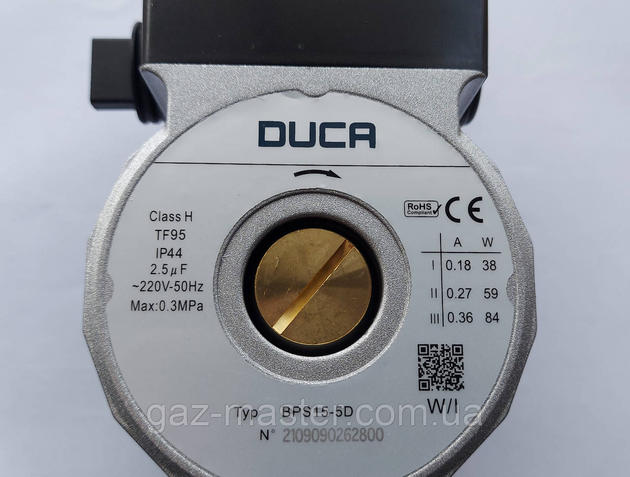 Циркуляційний насос Duca 15/5, для котлів Ariston Uno, TX, T2, Microgenus