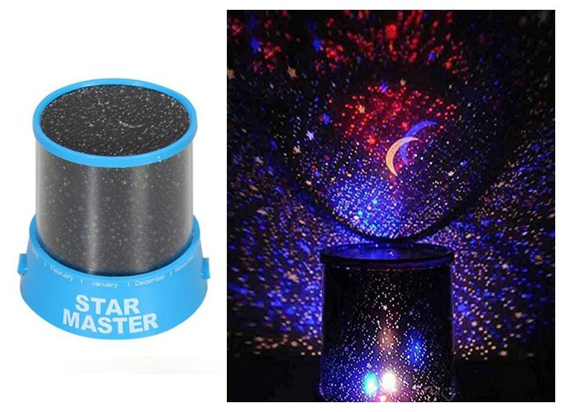 Проектор Star Master Blue нічник Зоряне небо ночник звездное небо