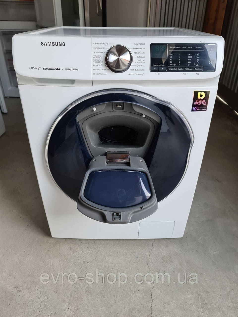 Б/У Пральна машина SAMSUNG QuickDriveTM 8/5 KG із Сушкою/WD81N642OW