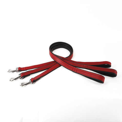 Повідок 64117 18мм "Преміум" шкіра подвійний 1.2м, фото 1