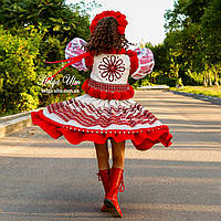 Национальный костюм "МарциПани" (лето) красн. 146