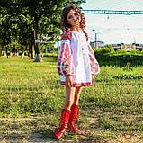 Вишита сукня-туніка "МарциПані" (літо) до українського строю 116, фото 3